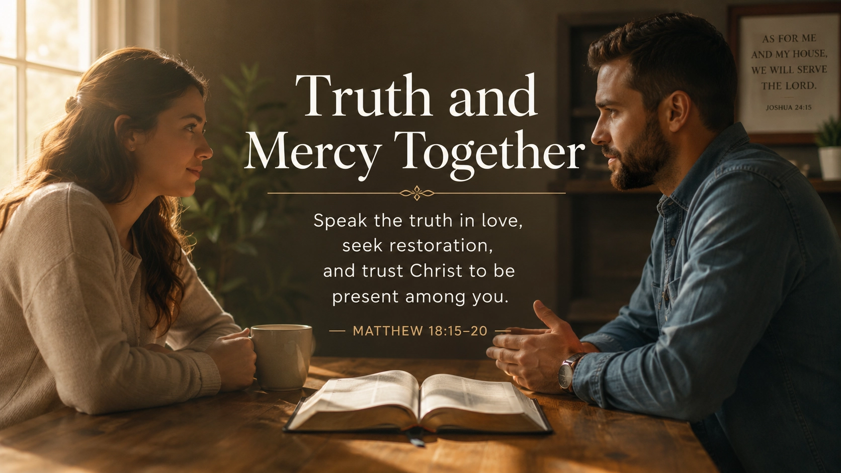 Truth and Mercy Together
